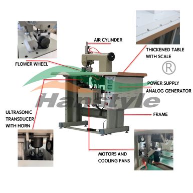Manufacturer Double Motor Ultrasonic Transducer Machine